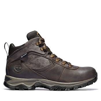 Timberland Mt. Maddsen Mid - Tmavo Hnede Turistické Topánky Panske, T0166SK